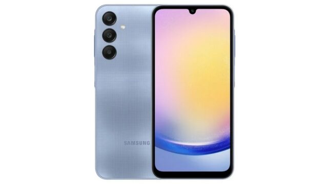 Смартфон Samsung Galaxy A25 128 ГБ / 6 ГБ голубой