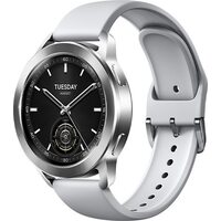Умные часы Xiaomi Watch S3 серебряные