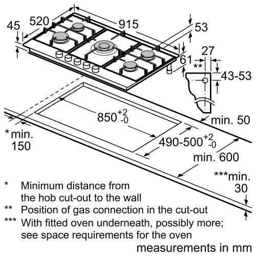 Поверхность Bosch PCR9A5B90M