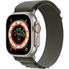 Умные часы Apple Watch Ultra 49 мм Titanium Case with Alpine Loop Зелёный L, L