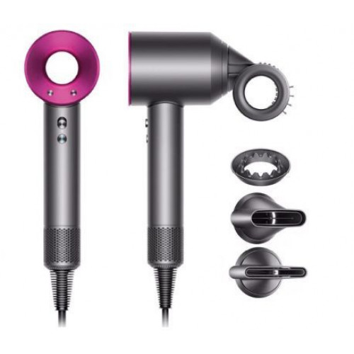 Фен Dyson Supersonic HD07 Black/Nickel - мощный и стильный инструмент для создания причесок любой сложности!