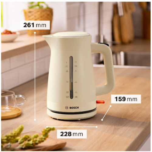 Чайник Bosch TWK3M127, бежевый
