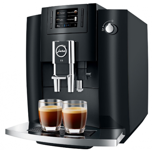 Кофемашина Jura E6 Piano Black