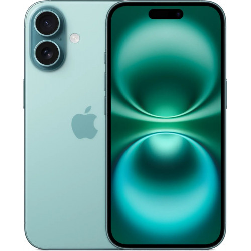 Смартфон Apple iPhone 16 128 ГБ зелный