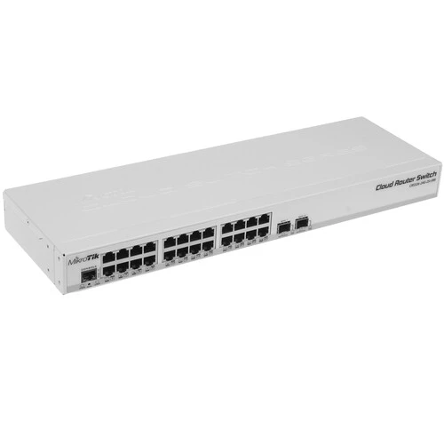 Коммутатор Mikrotik CRS326-24G-2S+RM