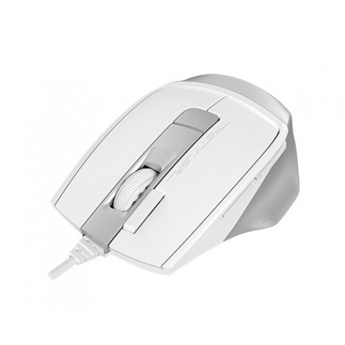 Мышь A4Tech Fstyler FM45S Air,  белая/серебристая