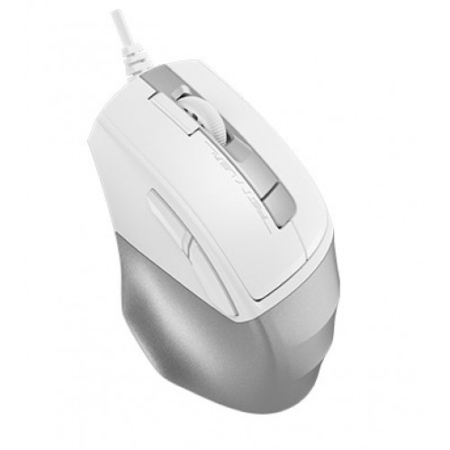 Мышь A4Tech Fstyler FM45S Air,  белая/серебристая