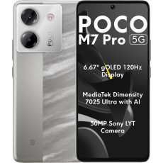 Смартфон Poco M7 Pro 5G 256 ГБ / 8 ГБ Silver