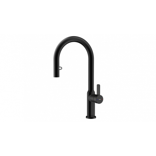 Смеситель TEKA OVAL 9382 черный (116020015)