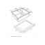 Мойка PAULMARK NEXT-SKEW 54 UNI-LG светлое золото (PM885444-LG)