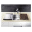 Мойка Blanco Claron 700-U нержавеющая сталь Durinox 523387