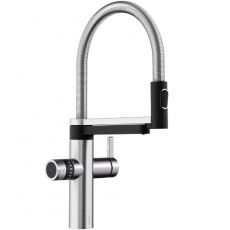 Смеситель Blanco EVOL-S Pro Soda нерж.сталь 526254