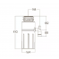 Измельчитель пищевых отходов PAULMARK INTENSO-1000 (I-PRO 1000, 1,0 HP)
