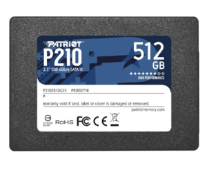 Твердотельный накопитель Patriot Memory 512 GB (P210S512G25)