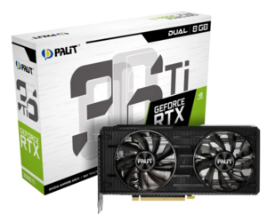 Видеокарта Palit GeForce RTX 3060 Ti Dual 8GB (NE6306T019P2-190AD)  