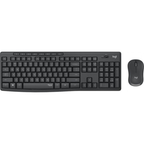 Клавиатура и мышь Logitech Wireless MK295 Silent Combo Black USB