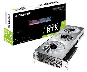 Видеокарта GIGABYTE GeForce RTX 3060 VISION OC 12G LHR (GV-N3060VISION OC-12GD LHR) (rev. 2.0)