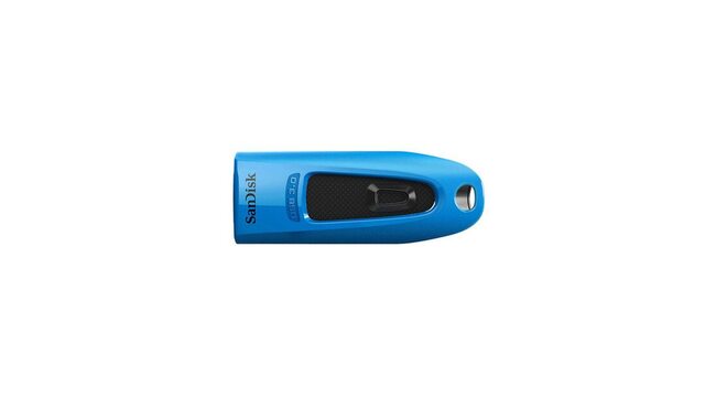 Память USB3.0 Flash Drive 64Gb SANDISK Ultra Blue/ 80Mb/s [SDCZ48-064G-U46B]