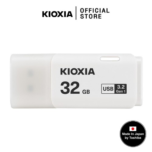 Память USB3.0 Flash Drive  32Gb KIOXIA (TOSHIBA) U301 WHITE [LU301W032GG4]