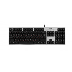 Клавиатура SVEN KB-S300 Silver USB