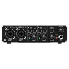 Внешняя звуковая карта BEHRINGER U-PHORIA UMC202HD