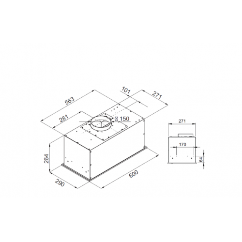 Вытяжка Kuppersberg IBOX 60 W - фото 4