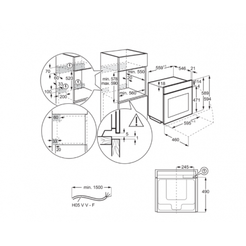 Духовой шкаф Electrolux KOEAP31WT - фото 4