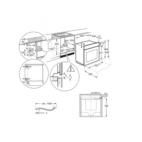 Духовой шкаф Electrolux OKA9S31CX - фото 3