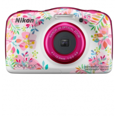 Фотоаппарат Nikon Coolpix W150 розовый с рисунком