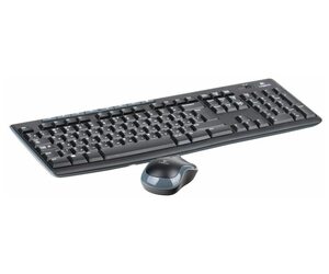 Клавиатура и мышь Logitech Wireless Combo MK270 Black USB