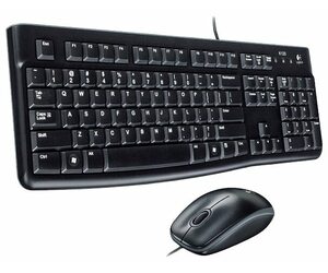 Клавиатура и мышь Logitech Desktop MK120 Black USB 920-002561