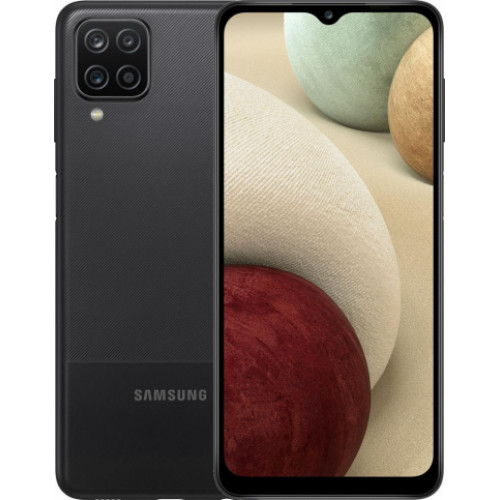 Мобильный телефон Samsung Galaxy A12 128 ГБ Черный - фото 1