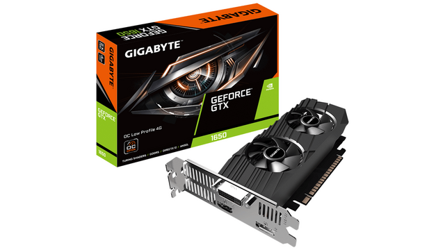 Видеокарта GIGABYTE GeForce GTX 1650 OC Low Profile 4G (GV-N1650OC-4GL)