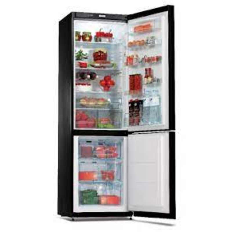 Холодильник Snaige RF58NG-P7JJNF черное стекло