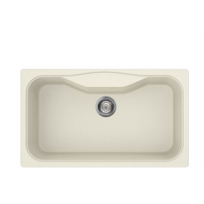 Врезная кухонная мойка 86 см smeg LSEG860P Кремовый