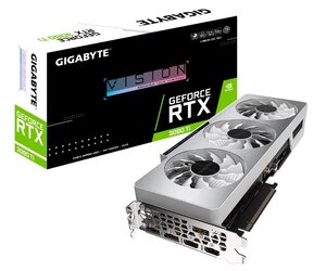 Видеокарта Gigabyte GeForce RTX 3080 Ti VISION OC 12G (GV-N308TVISION OC-12GD) LHR