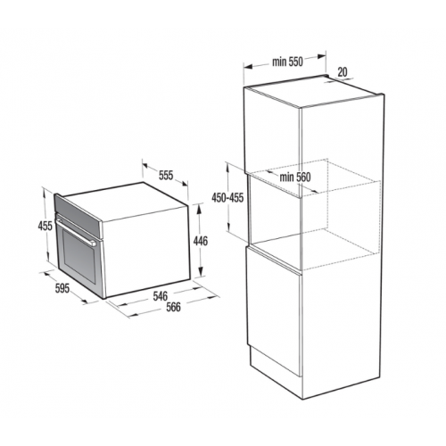 Духовой шкаф Gorenje BCM 547S12 X