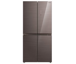 Холодильник Korting KNFM 81787 GM, коричневый