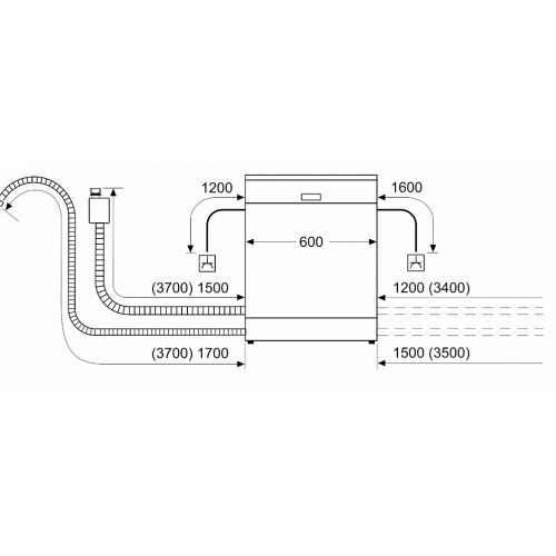 Посудомоечная машина Bosch SMS2HKW1CR - фото 5
