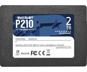 SSD Patriot Memory P210 P210S2TB25 2 ТБ
