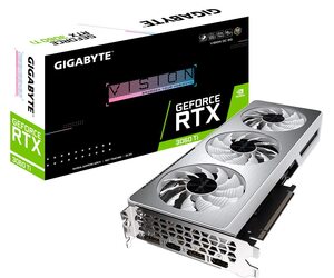 Видеокарта Gigabyte GeForce RTX 3060 Ti VISION OC LHR 8G (GV-N306TVISION OC-8GD 2.0 LHR)