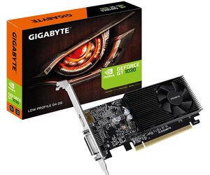 Видеокарта Gigabyte GeForce GT 1030 Low Profile D4 2G GV-N1030D4-2GL