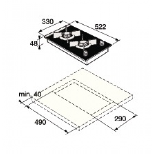 Поверхность Asko HG1355GB - фото 2
