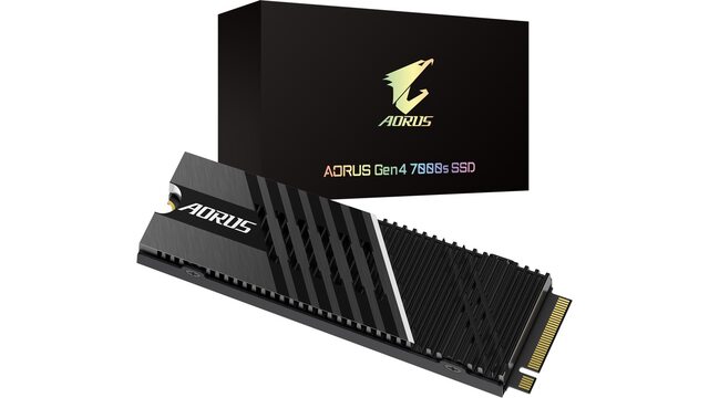Жесткий диск SSD Gigabyte AORUS Gen4 7000s GP-AG70S2TB 2 ТБ