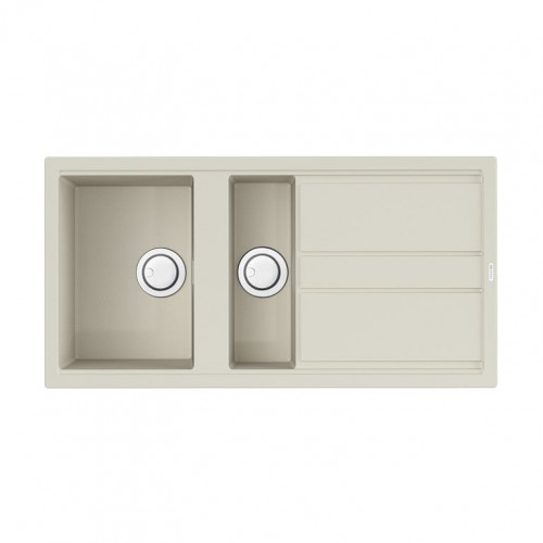 Мойка Omoikiri Kitagawa 100-2-WH Artceramic белый - фото 1