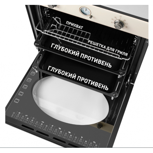 Духовой шкаф MAUNFELD EOEFG.769RIB.RT