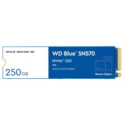 Твердотельный накопитель Western Digital WD Blue 250 ГБ WDS250G3B0C - фото 1
