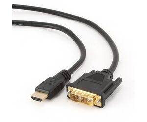 Кабель Gembird HDMI to DVI 4,5 метра  CC-HDMI-DVI-15
