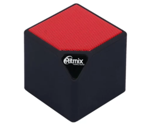 Портативная акустика Ritmix SP-140B black red