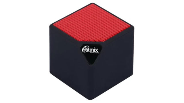 Портативная акустика Ritmix SP-140B black red